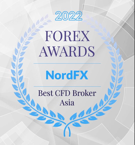NordFX不仅被公认为《最可靠外汇经纪商》，还在2022年被评为《最佳亚洲CFD交易经纪商》1