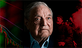 The picture displays George Soros the symbol of modern financial markets_cn