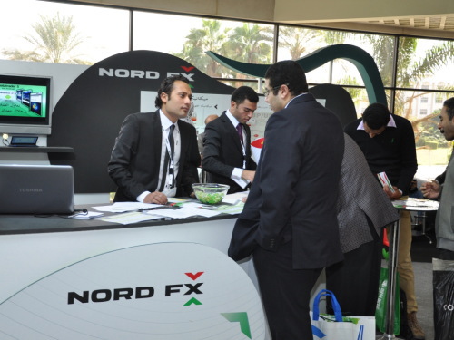 NordFX had an opportunity to sponsor the 7th annual international exhibition TREND 2013 in Cairo1